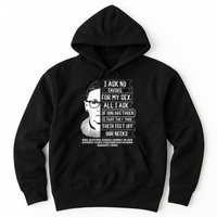 Rbg Quote Ruth Bader Ginsburg I Ask No Favor Hoodie