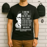 Rbg Quote Ruth Bader Ginsburg I Ask No Favor T-Shirt