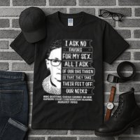 Rbg Quote Ruth Bader Ginsburg I Ask No Favor Tall T-Shirt