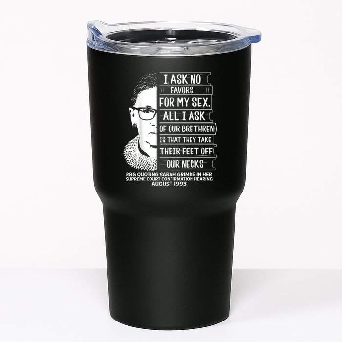 Rbg Quote Ruth Bader Ginsburg I Ask No Favor Tumbler