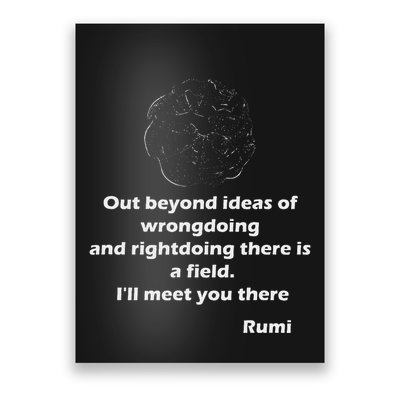 Rumi QuotesPoemsArt Poster