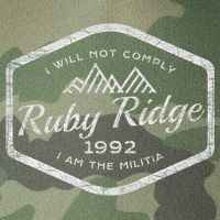 Ruby Ridge 1992. I Will Not Comply. Premium Legacy Tie Dye Trucker Hat