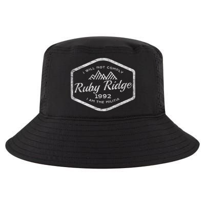 Ruby Ridge 1992. I Will Not Comply. Premium Cool Comfort Performance Bucket Hat