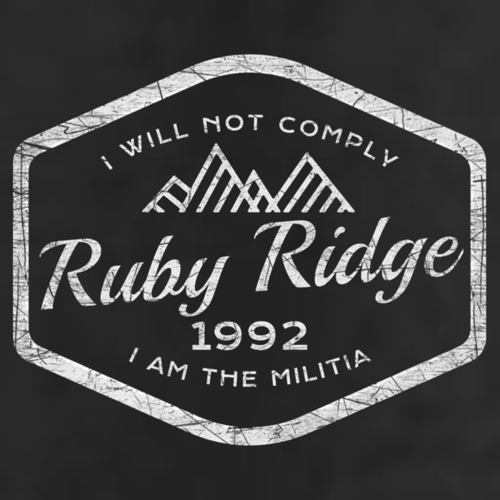 Ruby Ridge 1992. I Will Not Comply. Premium Cool Comfort Performance Bucket Hat