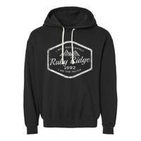 Ruby Ridge 1992. I Will Not Comply. Premium Garment-Dyed Fleece Hoodie