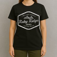 Ruby Ridge 1992. I Will Not Comply. Premium T-Shirt