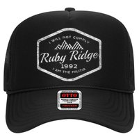Ruby Ridge 1992. I Will Not Comply. Premium Trucker Hat
