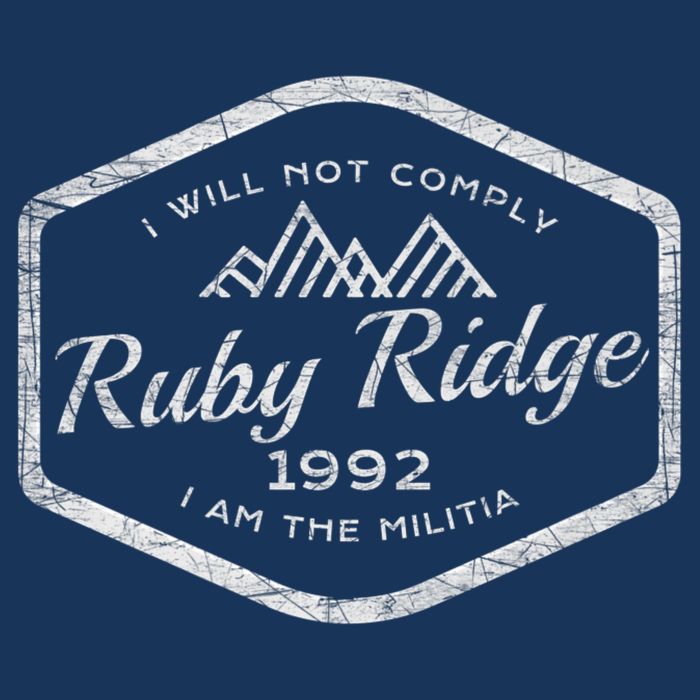Ruby Ridge 1992. I Will Not Comply. Premium Infant Baby Jersey Bodysuit