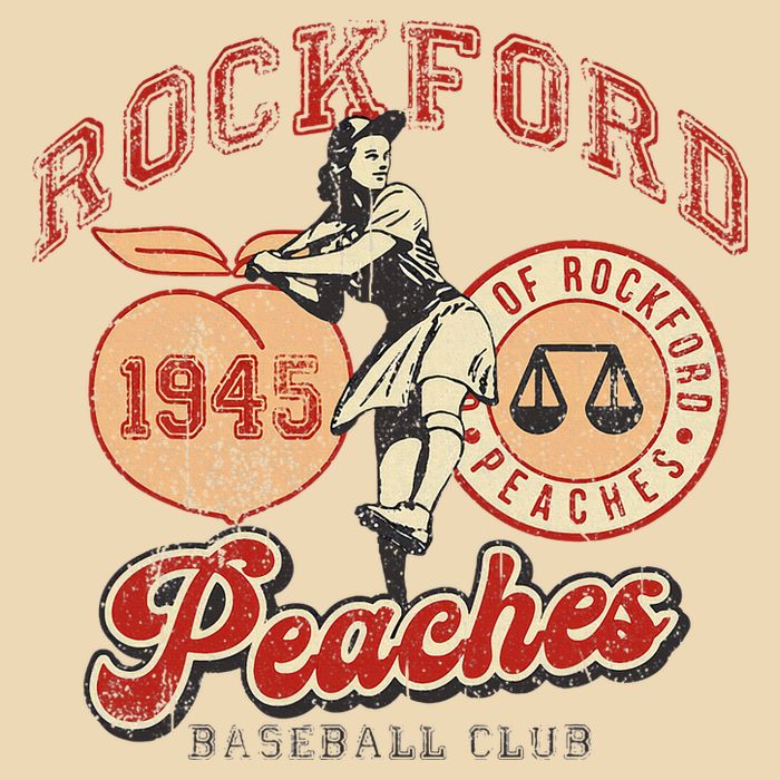 Rockford Retro 1945 Peaches Drawstring Bag