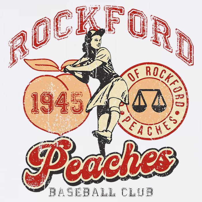 Rockford Retro 1945 Peaches 11oz C Handle Ceramic Mug