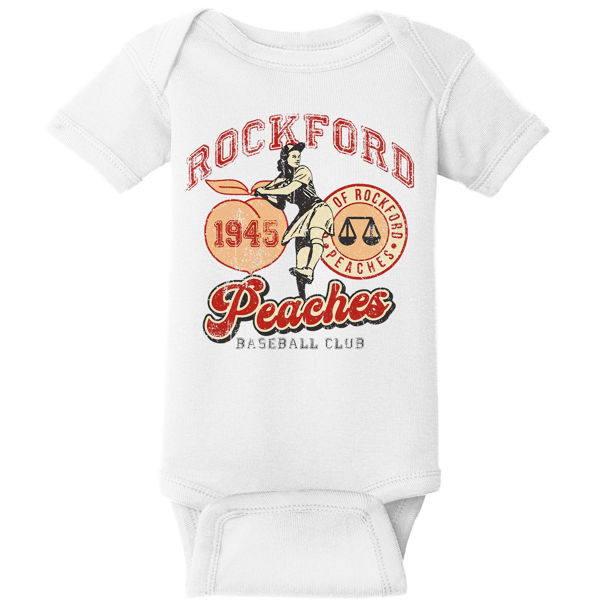 Rockford Retro 1945 Peaches Baby Bodysuit