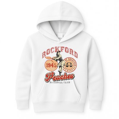 Rockford Retro 1945 Peaches Kids Hoodie
