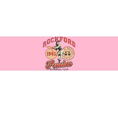 Rockford Retro 1945 Peaches Bumper Sticker