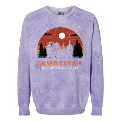 Grand Canyon National Park Colorblast Crewneck Sweatshirt