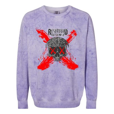 Reserved Revenge #2 Colorblast Crewneck Sweatshirt