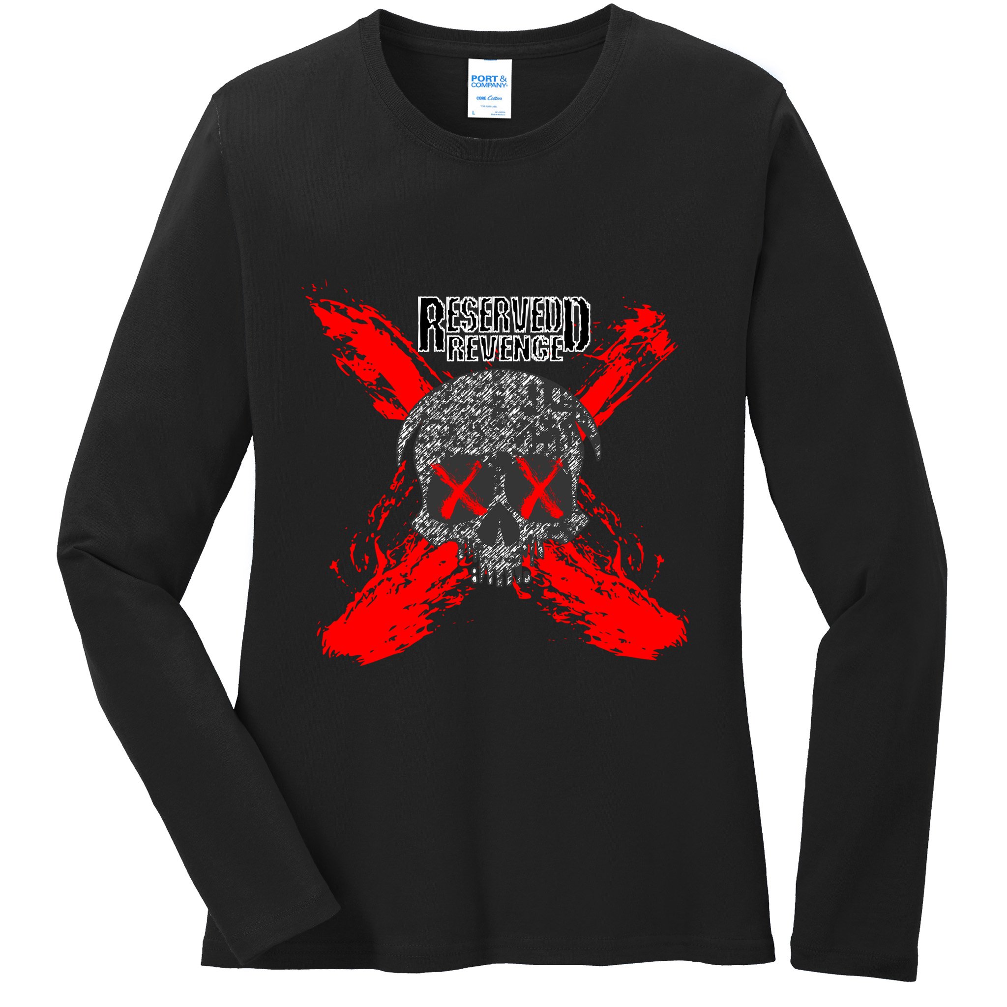 Reserved Revenge #2 Ladies Long Sleeve Shirt