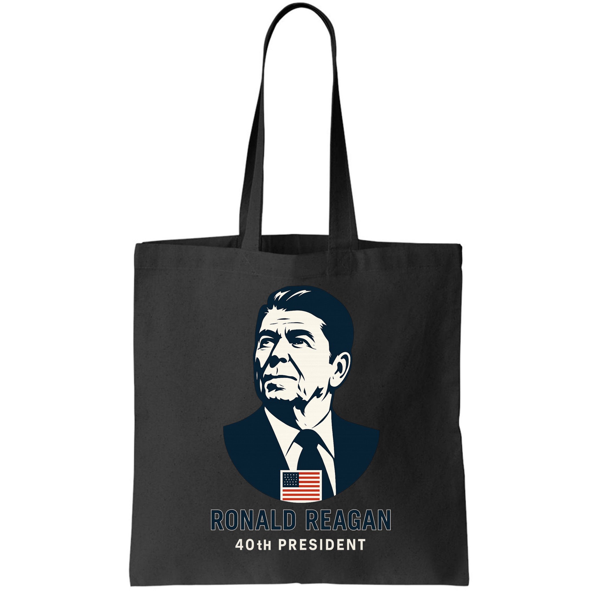 Ronald Reagan 40th President Minimalistic Bag