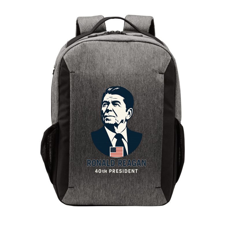 Ronald Reagan 40th President Minimalistic Vector Backpack