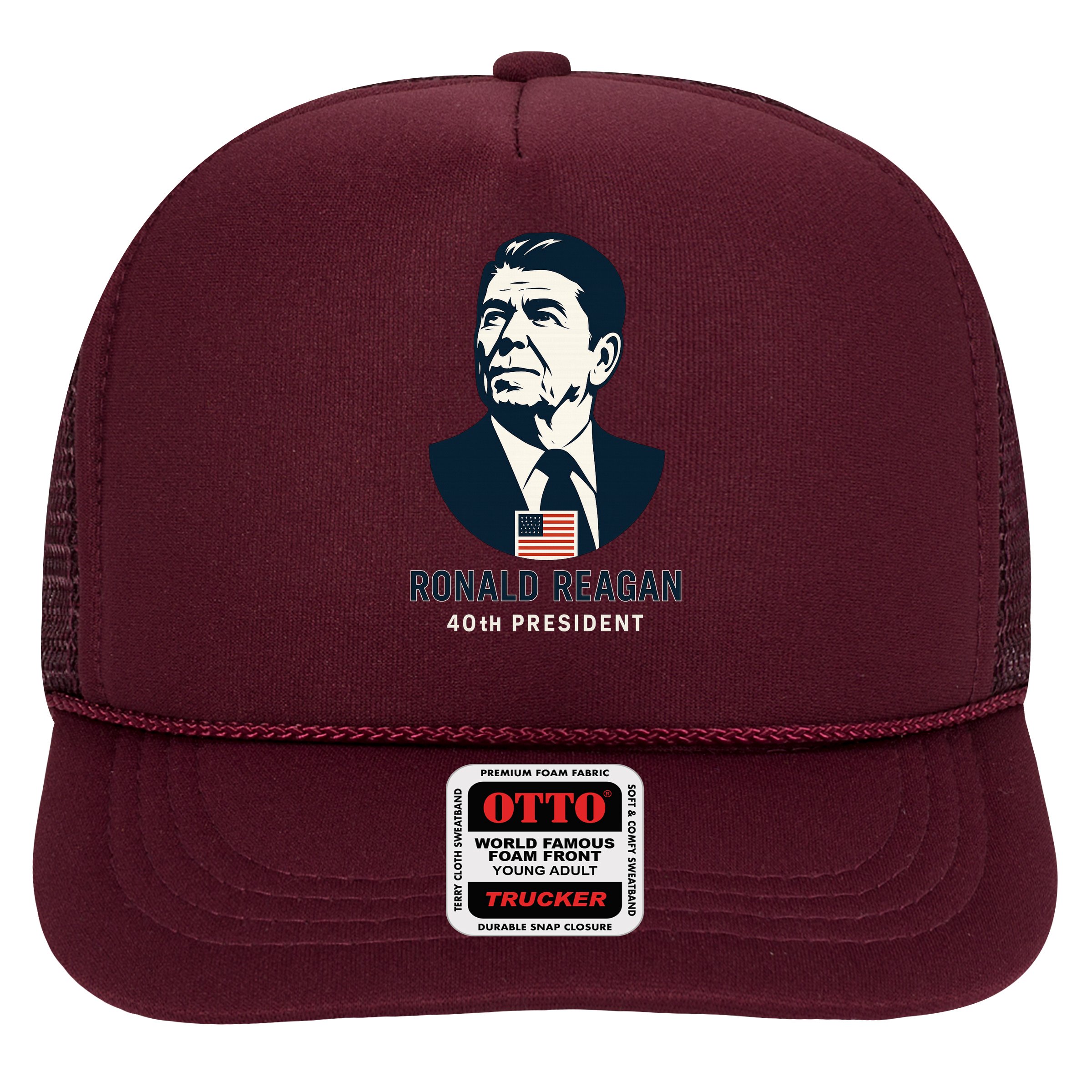 Ronald Reagan 40th President Minimalistic Hat