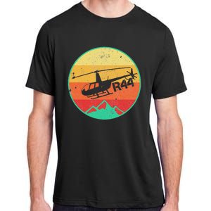 Robinson R 44 Helicopter Helo Aviation Aviator Pilot Gift Adult ChromaSoft Performance T-Shirt