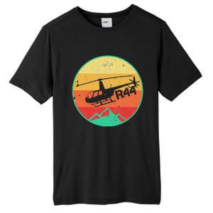 Robinson R 44 Helicopter Helo Aviation Aviator Pilot Gift Tall Fusion ChromaSoft Performance T-Shirt