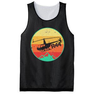 Robinson R 44 Helicopter Helo Aviation Aviator Pilot Gift Mesh Reversible Basketball Jersey Tank