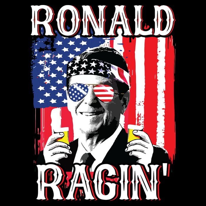 Ronald Ragin 4th Of July Merica Women American Flag Bucket Hat