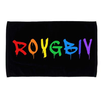 Roygbiv Rainbow Artist Art Student Teacher Microfiber Hand Towel