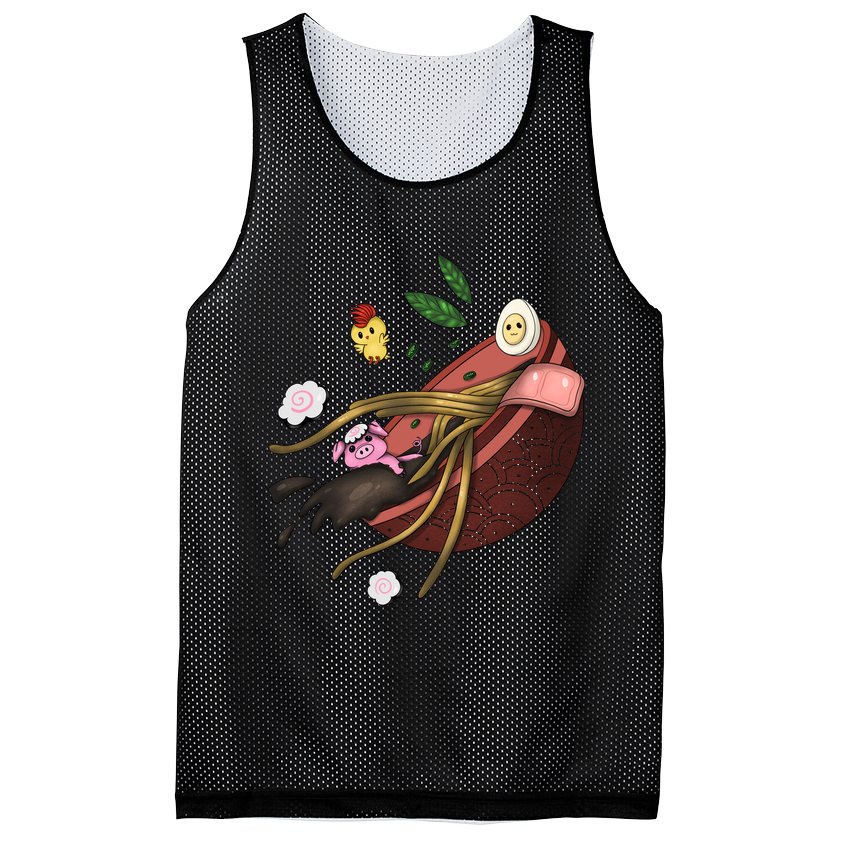 Ramen Mesh Reversible Basketball Jersey Tank