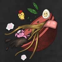 Ramen Golf Towel