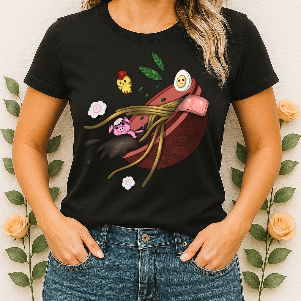 Ramen Womens T-Shirt