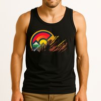 Red Rocks Amphitheater Colorado State Flag Tank Top