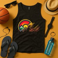 Red Rocks Amphitheater Colorado State Flag Tank Top