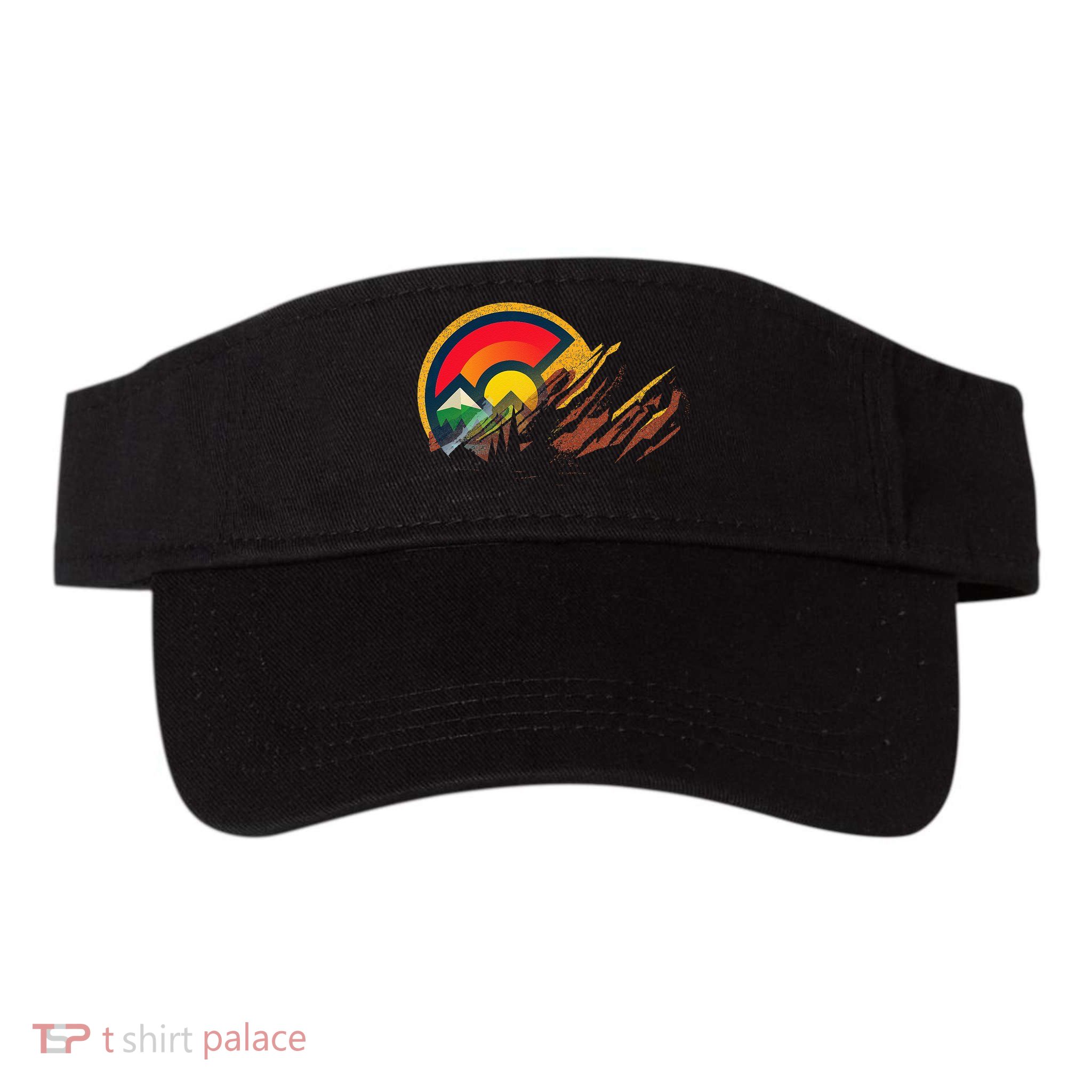 Red Rocks Amphitheater Colorado State Flag Visor