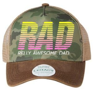 RAD Really Awesome Dad Father's Day Legacy Tie Dye Trucker Hat