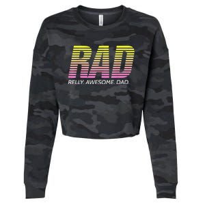 RAD Really Awesome Dad Father's Day Cropped Pullover Crew