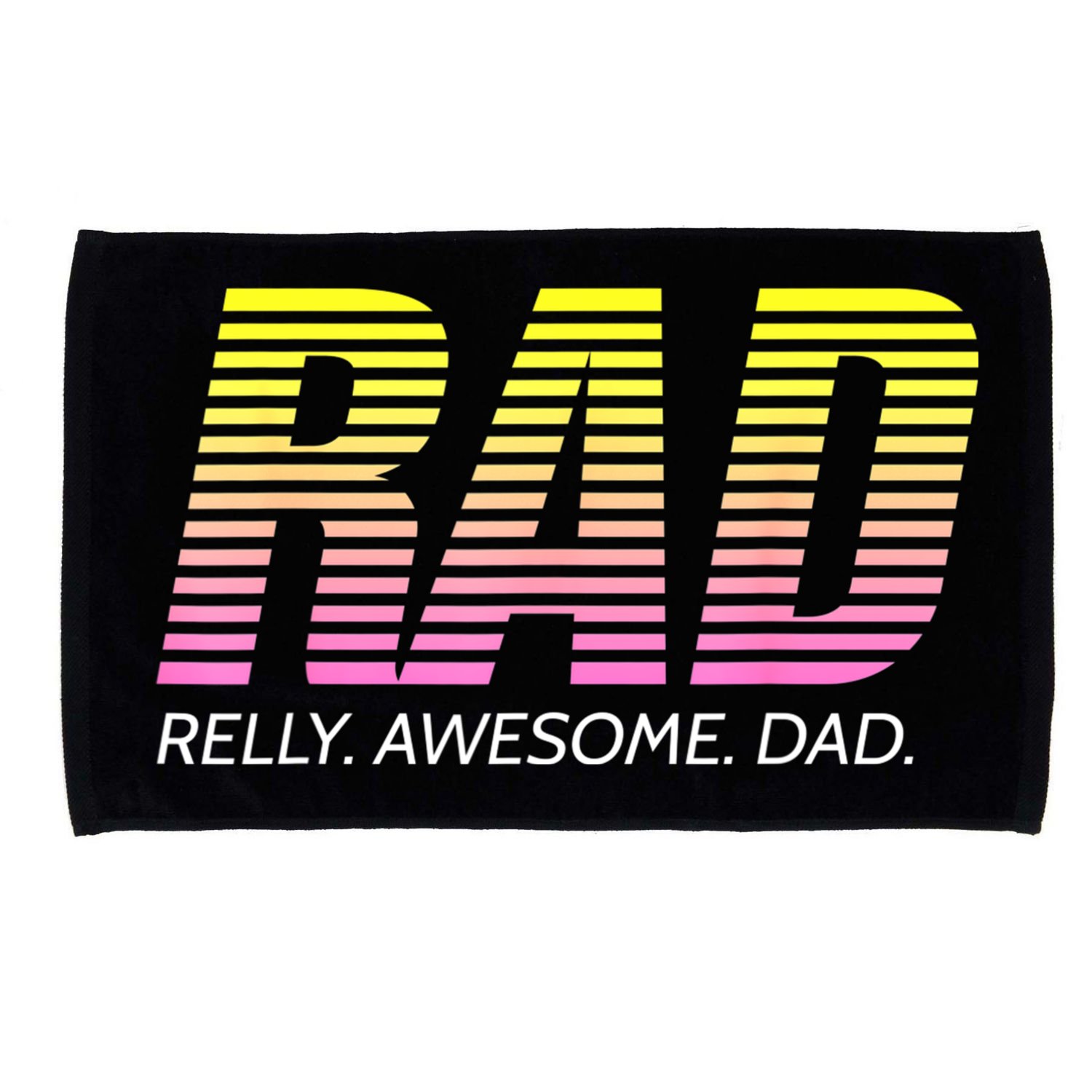 RAD Really Awesome Dad Father's Day Microfiber Hand Towel