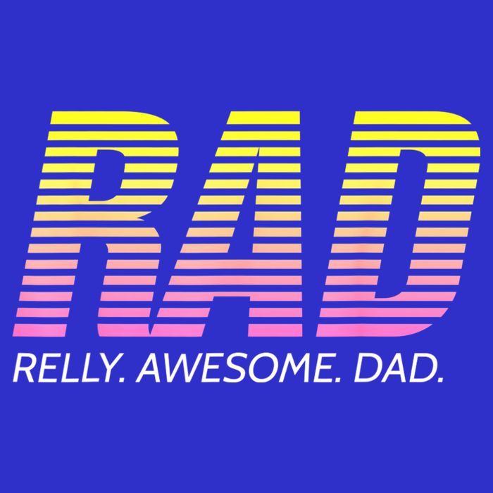 RAD Really Awesome Dad Father's Day Long Sleeve Shirt