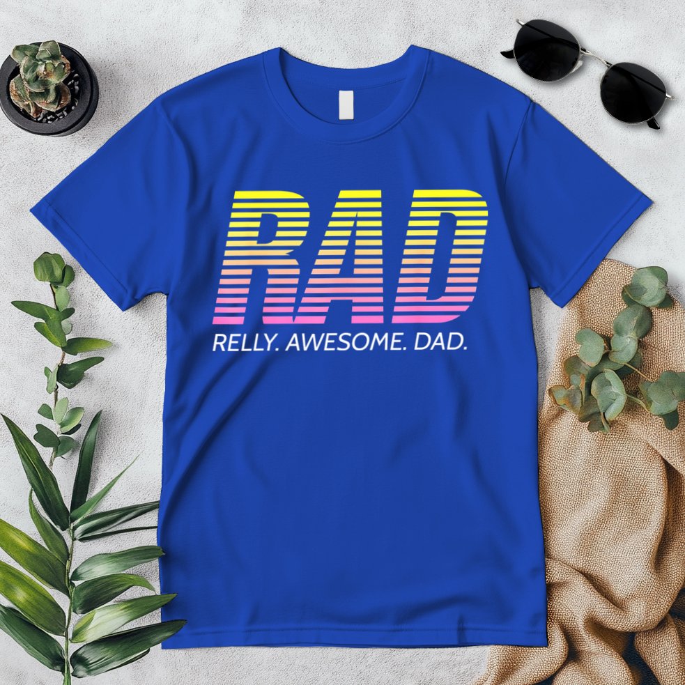 RAD Really Awesome Dad Father's Day Premium T-Shirt