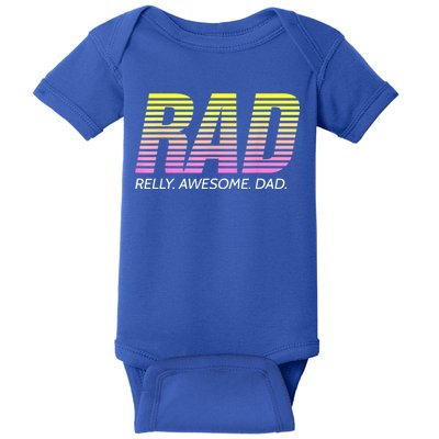 RAD Really Awesome Dad Father's Day Baby Bodysuit