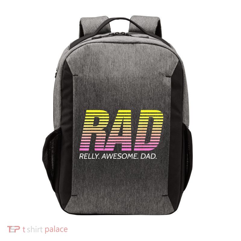 RAD Really Awesome Dad Father's Day Vector Backpack