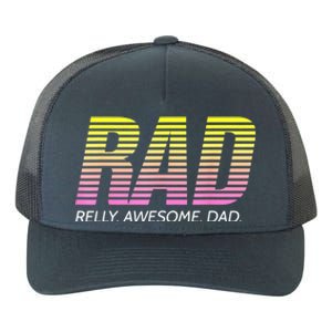 RAD Really Awesome Dad Father's Day Yupoong Adult 5-Panel Trucker Hat