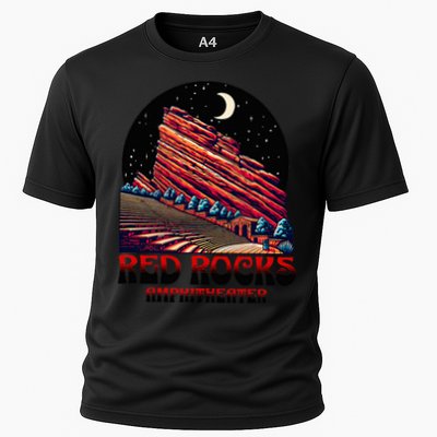 Red Rocks Amphitheater & The Moon Morrison Colorado Performance Shirt