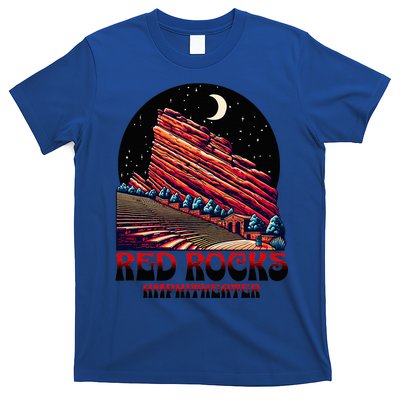Red Rocks Amphitheater & The Moon Morrison Colorado T-Shirt