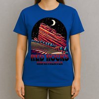 Red Rocks Amphitheater & The Moon Morrison Colorado T-Shirt