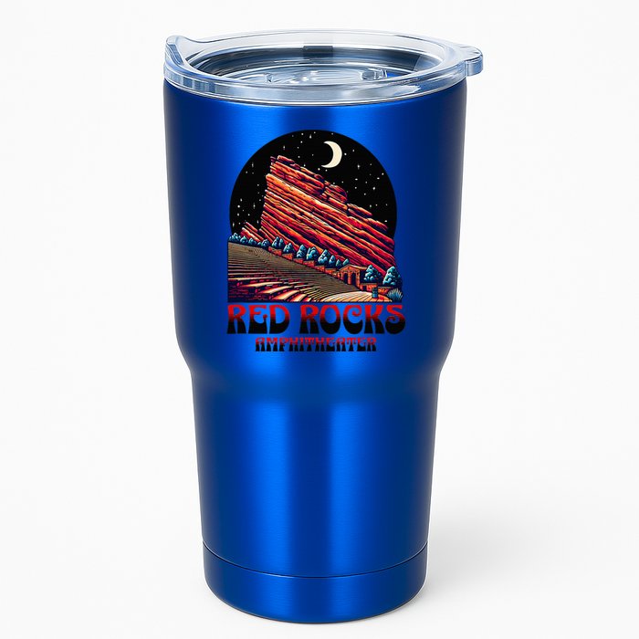 Red Rocks Amphitheater & The Moon Morrison Colorado Tumbler