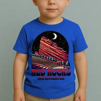 Red Rocks Amphitheater & The Moon Morrison Colorado Toddler T-Shirt