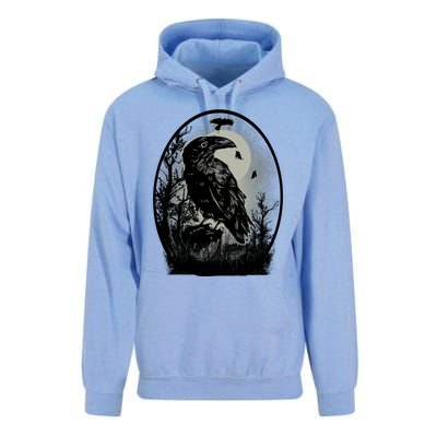 Raven Unisex Surf Hoodie