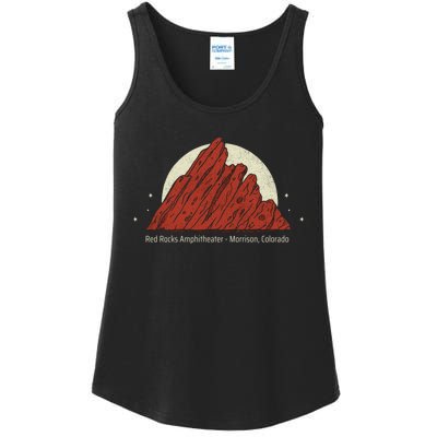 Red Rocks Amphitheater - Morrison Colorado Ladies Essential Tank