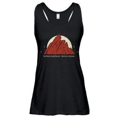 Red Rocks Amphitheater - Morrison Colorado Ladies Essential Flowy Tank